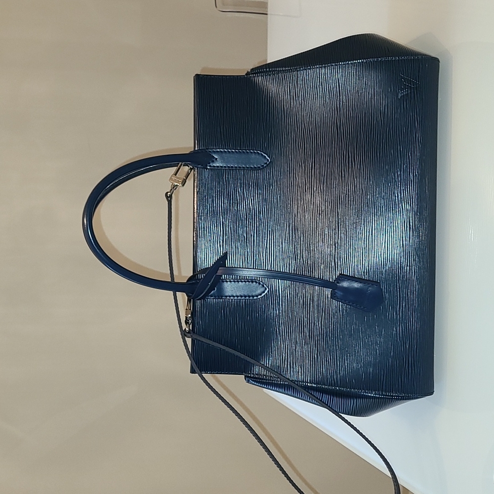 Louis Vuitton Marly BB Navy Blue - like new